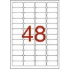 Etikety, 45,7x21,2 mm, polyester, odolné voči poveternostným podmienkam, zaoblené rohy, biela, APLI, 960 etikiet bal Etikety, 45,7x21,2 mm, polyester, odolné voči poveternostným podmienkam, zaoblené rohy, biela, APLI, 960 etikiet bal