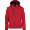 CLIQUE Bunda Padded Hooded Softshell Women, dámská COT67095300402-red M Červená CLIQUE Bunda Padded Hooded Softshell Women, dámská COT67095300402-red M Červená