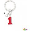 My Family Známka Charms - nr.1 cervene My Family Známka Charms - nr.1 cervene