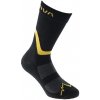 La Sportiva ponožky Hiking Socks black/yellow