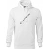 Klarinet nápis - Mikina pánska Cape s kapucňou - L ( Biela ) Klarinet nápis - Mikina pánska Cape s kapucňou - L ( Biela )