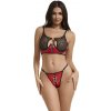 Subblime - 955533 red patent leather mesh zipper bra set s/m Subblime - 955533 red patent leather mesh zipper bra set s/m