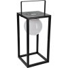Solárna lampa vonkajšia 20x20x40 cm čierna Solárna lampa vonkajšia 20x20x40 cm čierna