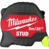 Zvinovací meter Milwaukee STUD (GEN3) 8M/26FT-33, dĺžka 8 metrov Zvinovací meter Milwaukee STUD (GEN3) 8M/26FT-33, dĺžka 8 metrov