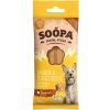 Soopa dentálne tyčinky s banánom a arašidovým maslom 100g Soopa dentálne tyčinky s banánom a arašidovým maslom 100g