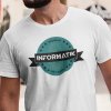 Tričko s potlačou INFORMATIK Dámsky Biela M Tričko s potlačou INFORMATIK Dámsky Biela M