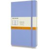 Moleskine Zápisník tvrdé dosky A5 linajkový nebesky modrý Moleskine Zápisník tvrdé dosky A5 linajkový nebesky modrý