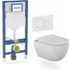Závesný WC set - Geberit Duofix, tlačidlo Sigma 01 biela-oblá, WC závesné AURIS Bella VORTEX, WC doska softclose 111.925.AU.O Závesný WC set - Geberit Duofix, tlačidlo Sigma 01 biela-oblá, WC závesné AURIS Bella VORTEX, WC doska softclose 111.925.AU.O
