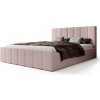 Wilsondo Manželská čalúnená posteľ s úložným priestorom Flavio Slim 180x200 - ružová Wilsondo Manželská čalúnená posteľ s úložným priestorom Flavio Slim 180x200 - ružová