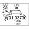MTS Koncový tlmič výfuku 01.93730 MTS Koncový tlmič výfuku 01.93730