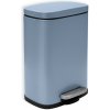 Spirella pedálový odpadkový koš Akira, matný mlhově modrý, ocel, 5 l (10,20352) Spirella pedálový odpadkový koš Akira, matný mlhově modrý, ocel, 5 l (10,20352)