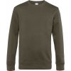 B&C | KING Crew Neck, Pánska mikina, hnedá khaki, XS B&C | KING Crew Neck, Pánska mikina, hnedá khaki, XS