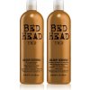 TIGI Bed Head olejový šampón pre farbené vlasy 750 ml + olejový kondicionér pre farbené vlasy 750 ml kozmetická sada TIGI Bed Head olejový šampón pre farbené vlasy 750 ml + olejový kondicionér pre farbené vlasy 750 ml kozmetická sada