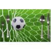 Sablio Prestieranie Futbalová lopta v bráne: 40x30cm Sablio Prestieranie Futbalová lopta v bráne: 40x30cm