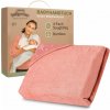 BabyToLove Bambusový uterák s kapucňou pre bábätká a deti – ružový les BabyToLove Bambusový uterák s kapucňou pre bábätká a deti – ružový les