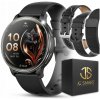 Smart hodinky JG SMART X25 GPS AMOLED 3ATM čierne Smart hodinky JG SMART X25 GPS AMOLED 3ATM čierne