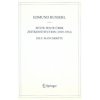 Spate Texte Uber Zeitkonstitution (1929-1934) (Edmund Husserl,Dieter Lohmar)(Kniha) Spate Texte Uber Zeitkonstitution (1929-1934) (Edmund Husserl,Dieter Lohmar)(Kniha)