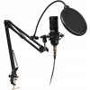 ŠTÚDIOVÝ MIKROFÓN NA HRANIE, KAPACITNÝ, NA STREAMOVANIE SO STATÍVOM BLOW 33-052# ŠTÚDIOVÝ MIKROFÓN NA HRANIE, KAPACITNÝ, NA STREAMOVANIE SO STATÍVOM BLOW 33-052#