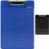 Podložka na písanie s klipom a mriežkou PVC /A4 (mix farieb) Podložka na písanie s klipom a mriežkou PVC /A4 (mix farieb)