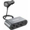 Dudao R1Pro autonabíjačka 2x USB / 3x Splitter, čierna (R1Pro black) Dudao R1Pro autonabíjačka 2x USB / 3x Splitter, čierna (R1Pro black)