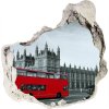 Diera 3D fototapety nálepka London bus 75x75 cm Diera 3D fototapety nálepka London bus 75x75 cm