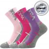 VoXX Wallík Dievčenské ponožky ružová fialová