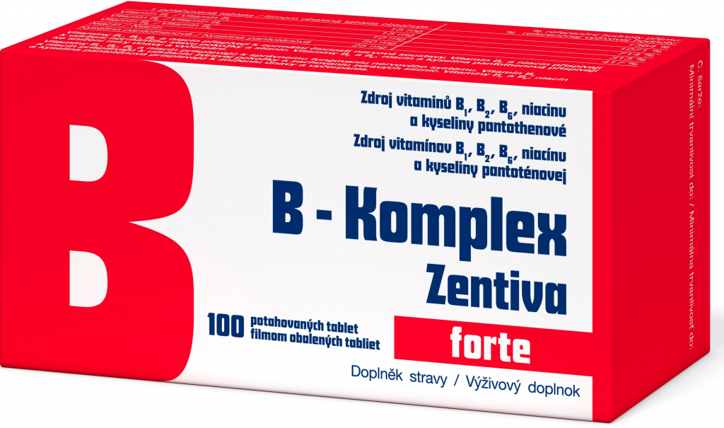 Zentiva B-Komplex Forte 100 draže
