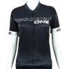 Crussis One dámsky cyklistický dres krátky rukáv čierna/biela vel. S Crussis One dámsky cyklistický dres krátky rukáv čierna/biela vel. S