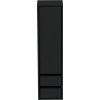 Kúpeľňová skrinka vysoká Sanox Loft čierna matná 40 x 160 x 35 cm Kúpeľňová skrinka vysoká Sanox Loft čierna matná 40 x 160 x 35 cm