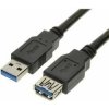 PremiumCord USB 3.0 predlžovací AA čierny 1m KU3PAA1BK PremiumCord USB 3.0 predlžovací AA čierny 1m KU3PAA1BK