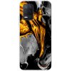 Picasee silikónový prehľadný obal pre Realme 8 5G - Black Gold Picasee silikónový prehľadný obal pre Realme 8 5G - Black Gold