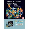 Magnetická 3D stavebnica so svetlom, 110 dielov Magnetická 3D stavebnica so svetlom, 110 dielov