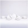 Estilo Home | Porcelánová 15-dielna kávová súprava, biela | 5905623251141 Estilo Home | Porcelánová 15-dielna kávová súprava, biela | 5905623251141