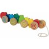 Drevená húsenica na ťahanie Pull along Animal Caterpillar Eichhorn od 12 mes Drevená húsenica na ťahanie Pull along Animal Caterpillar Eichhorn od 12 mes