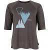 Ghost WALDsassen by Maloja Line 3/4 rukáv dámsky Rock Gray Ice Blue