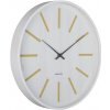 Nástenné hodiny Arruga Retro Karlsson KA6144YE, 40cm Nástenné hodiny Arruga Retro Karlsson KA6144YE, 40cm