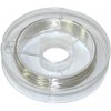 Bižutérny drôt 0,3mm 10m - strieborný Bižutérny drôt 0,3mm 10m - strieborný