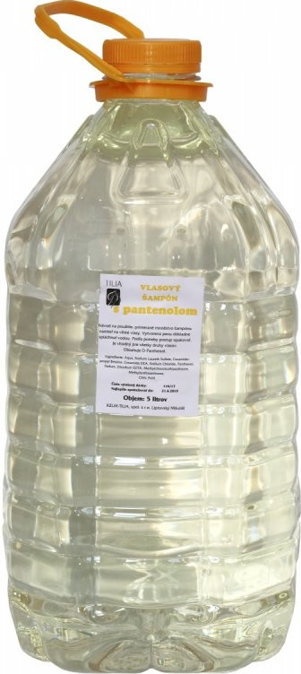 Nobilis Tilia šampón s pantenolom 5000 ml
