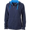 James Nicholson JN 962 Dámska mikina s kapucňou navy / cobalt 2XL 020962i8305 James Nicholson JN 962 Dámska mikina s kapucňou navy / cobalt 2XL 020962i8305
