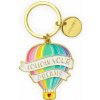 Kľúčenka Legami Enamel Key Ring - What A Key Ring - Air Balloon uni Kľúčenka Legami Enamel Key Ring - What A Key Ring - Air Balloon uni