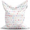 Sablio Sedací vak Rôznofarebné bodky - 200x140 cm Sablio Sedací vak Rôznofarebné bodky - 200x140 cm
