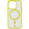 Zadný kryt Cellularline Pop Mag s podporou Magsafe pre Apple iPhone 15, transparentná / limetková Zadný kryt Cellularline Pop Mag s podporou Magsafe pre Apple iPhone 15, transparentná / limetková