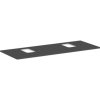 Doska pod umývadlo Hansgrohe Xelu Q 136x1,6x55 cm šedá matná 54125910 Doska pod umývadlo Hansgrohe Xelu Q 136x1,6x55 cm šedá matná 54125910