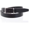 Pánsky kožený opasok oblekový čierny - PB Riss 95 čierna Pánsky kožený opasok oblekový čierny - PB Riss 95 čierna