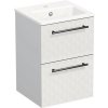 Kúpeľňová skrinka s umývadlom Intedoor TRENTA 40 cm biela matná TRE MINI 40 2Z B B073 Kúpeľňová skrinka s umývadlom Intedoor TRENTA 40 cm biela matná TRE MINI 40 2Z B B073