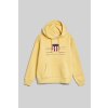 Gant Rel Archive Shield Hoodie žltá Gant Rel Archive Shield Hoodie žltá