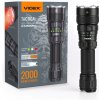 LED dobíjacia ručná baterka 3 farby svetla 20W 2000lm 5000K čierna IP68 Videx LED dobíjacia ručná baterka 3 farby svetla 20W 2000lm 5000K čierna IP68 Videx