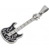 Ewena Prívesok gitara z chirugickej ocele + Darčekové balenie Ewena Prívesok gitara z chirugickej ocele + Darčekové balenie