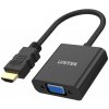 Adaptér Unitek Y-6333 HDMI na VGA + audio Adaptér Unitek Y-6333 HDMI na VGA + audio