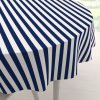 Biante Bavlnený okrúhly obrus Sandra SA-619 Modro-biele námornícke pruhy Ø 90 cm Biante Bavlnený okrúhly obrus Sandra SA-619 Modro-biele námornícke pruhy Ø 90 cm